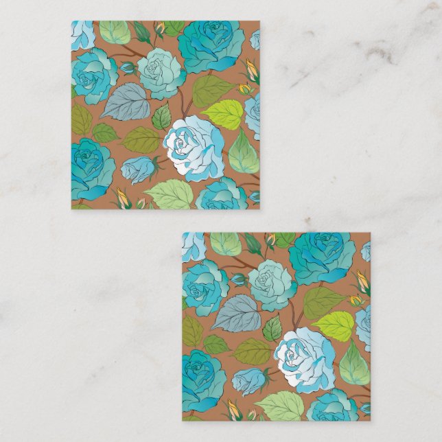 Tarjeta Pequeña Rosas 25 (Anverso / Reverso)