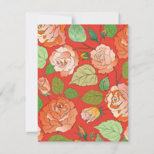 Tarjeta Pequeña Rosas 26