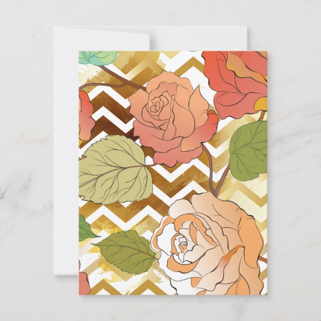 Tarjeta Pequeña Rosas 28 (Anverso)