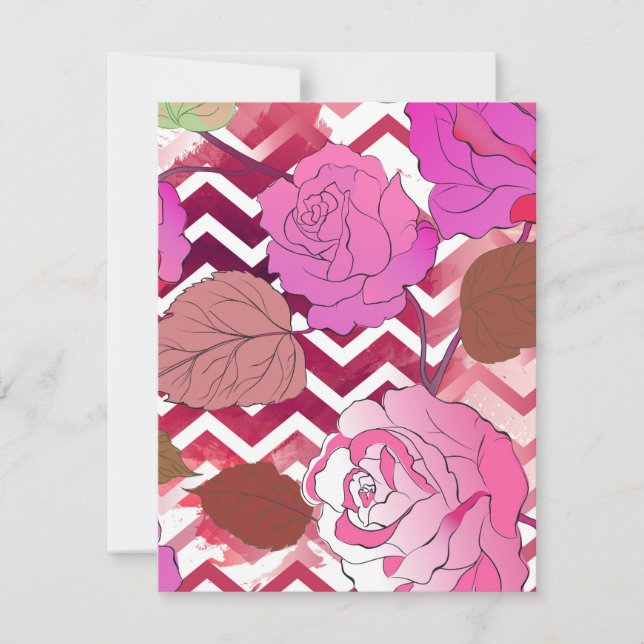 Tarjeta Pequeña Rosas 33 (Anverso)