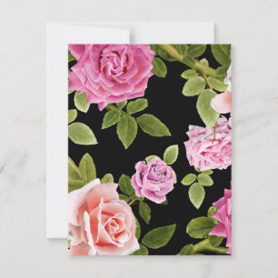 Tarjeta Pequeña Rosas de acuarela 20