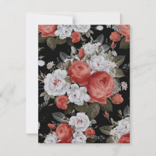 Tarjeta Pequeña Rosas de acuarela 7