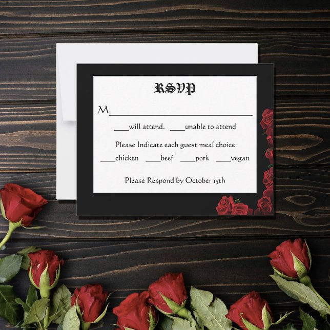 Tarjeta Pequeña Rosas de la espada del dragón rojo (Subido por el creador)