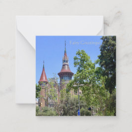 Tarjeta Pequeña ¡Saludos de hadas!