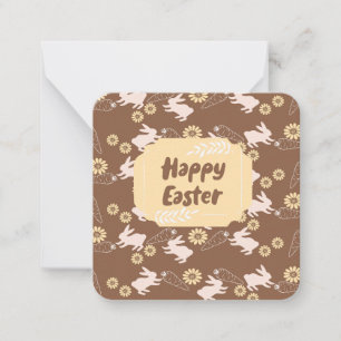 Tarjeta Pequeña Saludos de Pascua