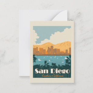 Tarjeta Pequeña San Diego, CA