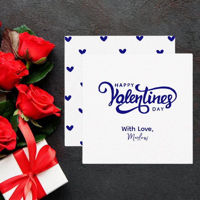 Tarjeta Pequeña San Valentín moderno y simple (Subido por el creador)