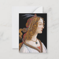 Sandro Botticelli - Retrato de Simonetta Vespucci