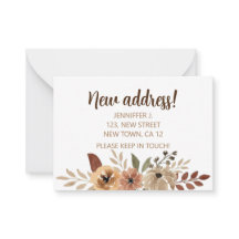 Se han movido las hojas de acuarela marrón