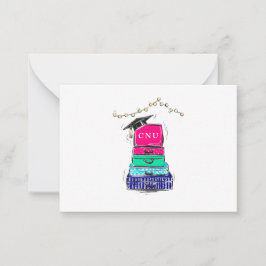 Tarjeta Pequeña Secundaria Personalizado de Educación Secundaria