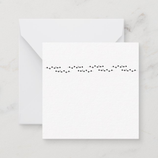 Tarjeta Pequeña SED MÍA - Cute Regalos Personalizados Modernos de  (Reverso)