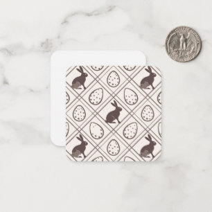 Tarjeta Pequeña Semana Santa de Brown