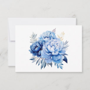Tarjeta Pequeña Sencillo elegante pasto floral plano