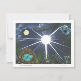 Tarjeta Pequeña Silence of Sacred Space