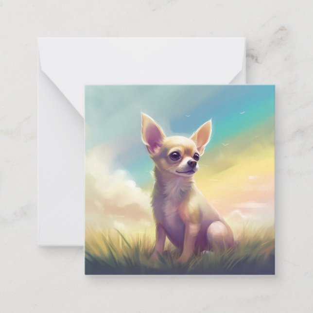 Tarjeta Pequeña Simpatía en memoria del Mascota del puente arcoiri (Anverso)
