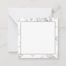 Tarjeta Pequeña Simple elegante