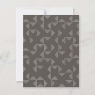 Tarjeta Pequeña Simple, modern, trendy geometric graphic pattern