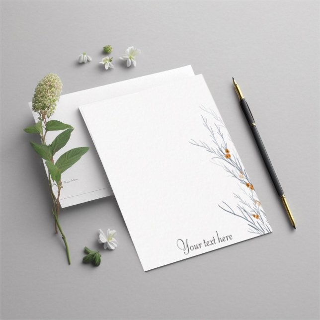 Tarjeta Pequeña Simple vegetación  (Subido por el creador)
