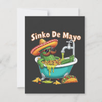 Sinko de Mayo"Cactus divertido del Cinco de Mayo 