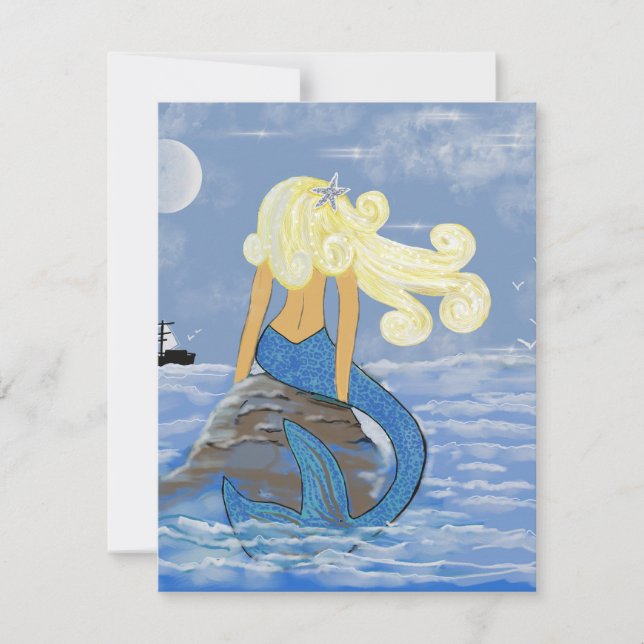 Tarjeta Pequeña Sirene (Anverso)