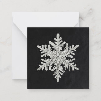 Tarjeta Pequeña Snowflake de Wilson Bentley