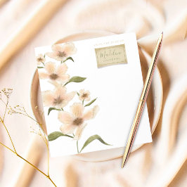 Tarjeta Pequeña Sofisticado marco de estampado floral ventilado bo