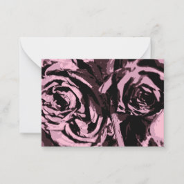 Tarjeta Pequeña Solo algunos Rosas