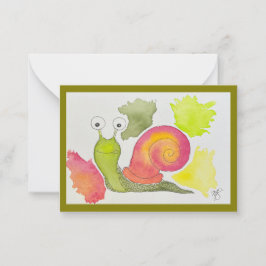 Tarjeta Pequeña Sólo diciendo hola