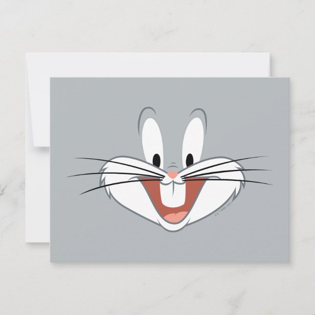 Tarjeta Pequeña Sonrisa de BUGS BUNNY™ (Anverso)