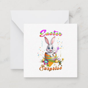 Tarjeta Pequeña Sorpresa de Pascua