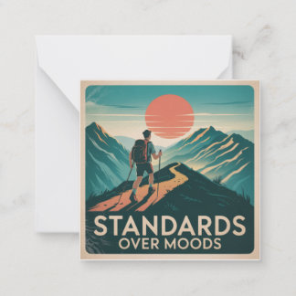 Tarjeta Pequeña Standards Over Moods