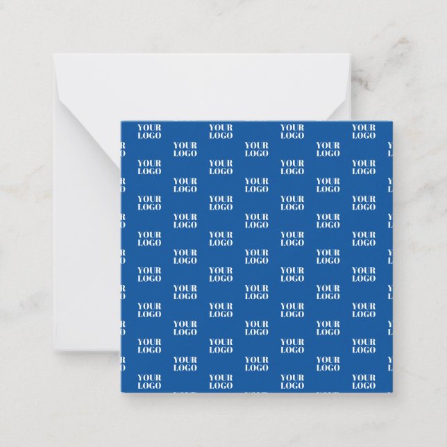 Tarjeta Pequeña Su diseño o logotipo comercial | Patrón de mosaico (Anverso)