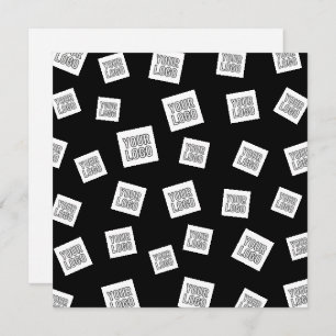 Tarjeta Pequeña Su logotipo, foto u otra imagen   Posición aleator