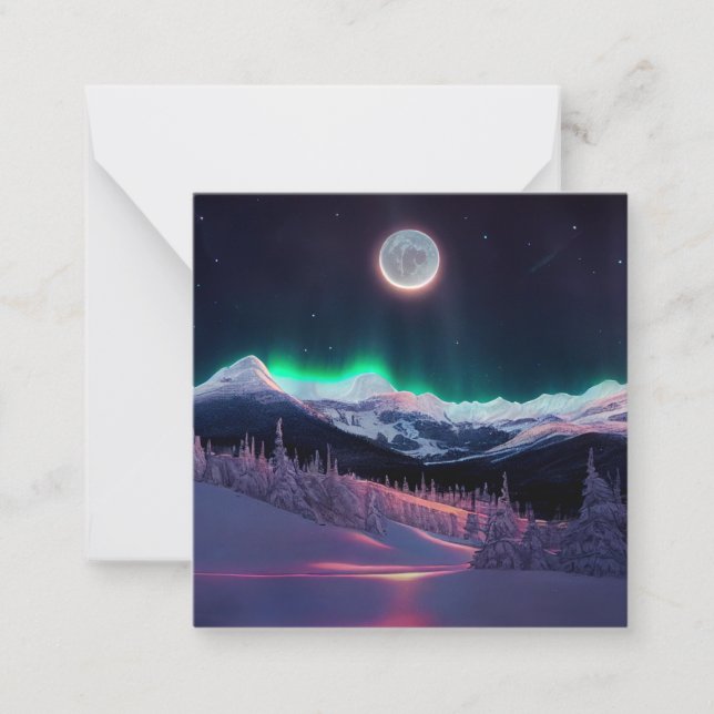 Tarjeta Pequeña Sueños de Aurora (Anverso)