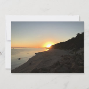 Tarjeta Pequeña Sunrise Over Long Island Sound