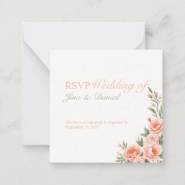 Tarjeta Pequeña Sunset Bloom