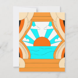 Tarjeta Pequeña Sunset Serenity Canvas - Stunning Art Print