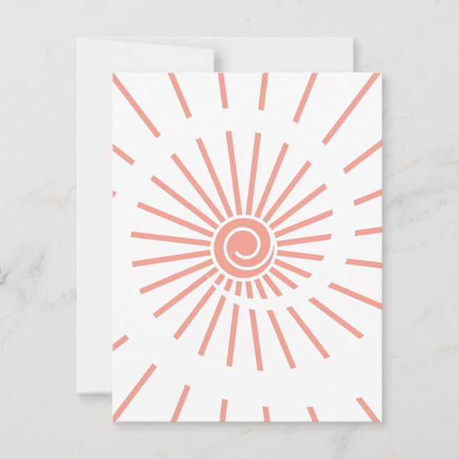 Tarjeta Pequeña Sunshine 10 (Anverso)