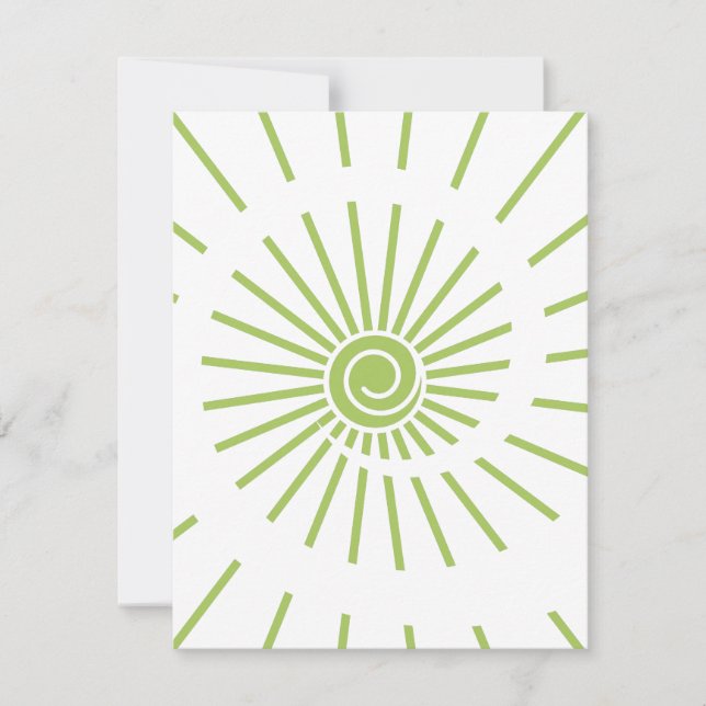 Tarjeta Pequeña Sunshine 14 (Anverso)