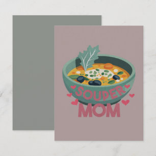 Tarjeta Pequeña Super Mamá