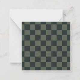 Tarjeta Pequeña Tablero verde oscuro