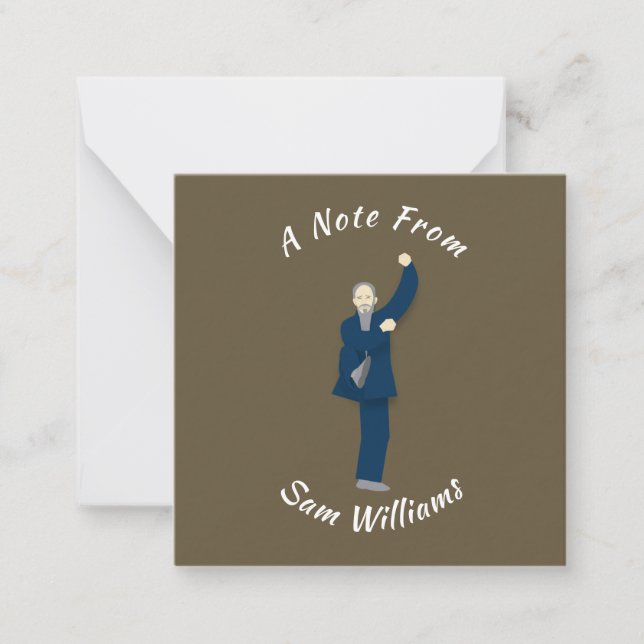 Tarjeta Pequeña Tai Chi (Anverso)