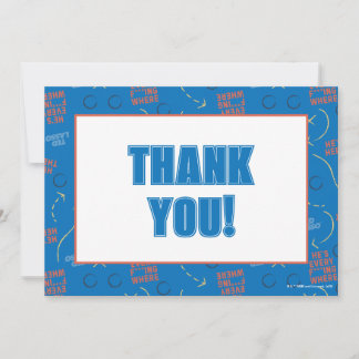 Tarjeta Pequeña Ted Lasso | Está aquí y está allí el patrón de la 