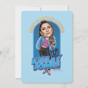 Tarjeta Pequeña Ted Lasso Keeley Jones Bobblehead