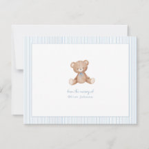 Teddy Bear Baby Boy Baby Shower