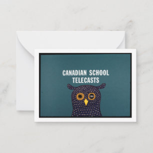 Tarjeta Pequeña Telecomunicaciones escolares de Canadá