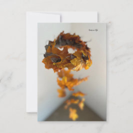 Tarjeta Pequeña Teléfono móvil de otoño