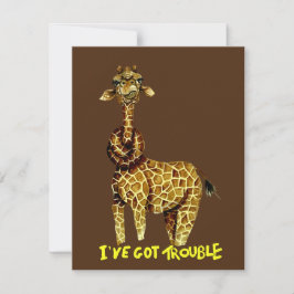 Tarjeta Pequeña Tengo problemas