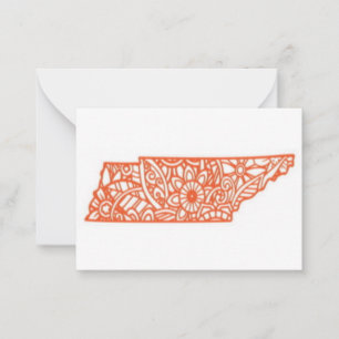 Tarjeta Pequeña Tennessee