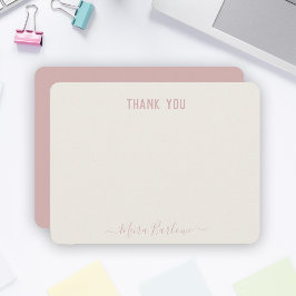 Tarjeta Pequeña TEXTO personalizado Caligrafía de escritura modern